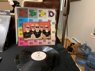 Devo " Duty Now For The Future " 1979 Wave Vinyl Lp Record Nm Die - Cut Cover