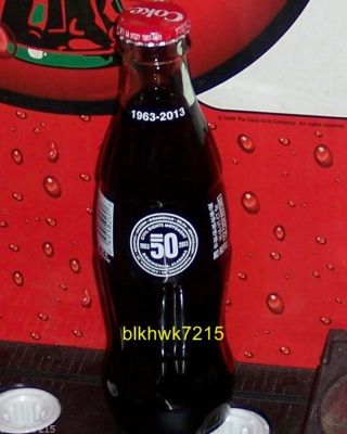 2013 Civil Rights Movement 50 Years Birmingham Al 1963 - 2013 8oz Coke Bottle