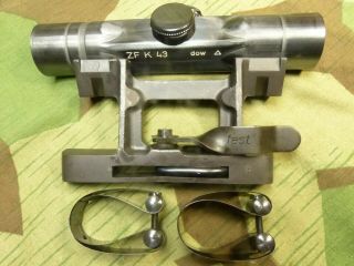 Zf4 Mount,  Scope For The G43 K43 Sniper Rifle Wwii German G - 43 Zf - 4