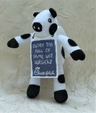 Chick - Fil - A College Football Hall Of Fame Fan Experience Small Plush Cow Toy