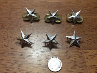 Rare Wwii - 1950s Lieutenant General Officer Rank Star Insignia Balfour Sterling