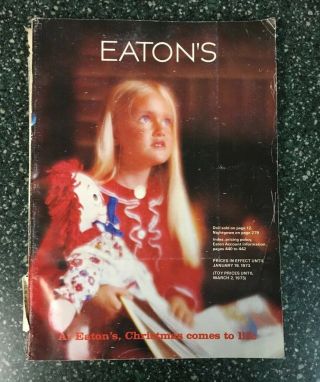 Vintage Eaton’s Christmas 1972 Wish Book