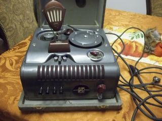 Vintage Webster Chicago Electronic Memory Wire Recorder 18 - 1