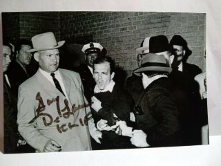 Gary Delaune Authentic Hand Signed 4x6 Photo - John F.  Kennedy Assassination