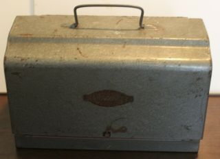 Old Craftsman Vintage Metal Tool Box