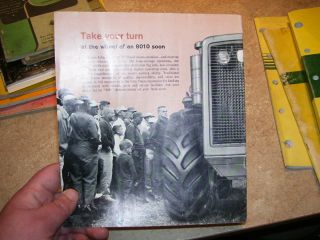 Vintage RARE 1961 John Deere 8010 Diesel 4 Wheel Drive Sales Brochure Book 2