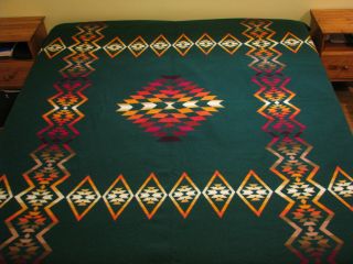 PENDLETON wool blanket Beaver State - King size - RARE pattern SPECTACULAR 2