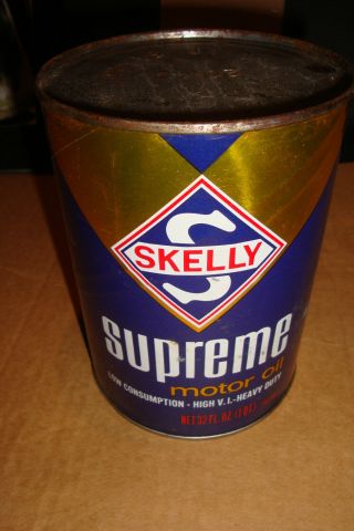 Skelly Oil Can - Full
