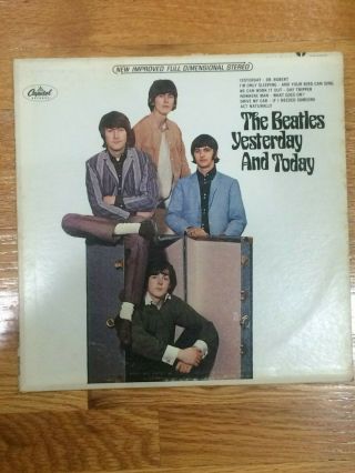 The Beatles Yesterday And Today Lp Vinyl Turntable Record St - 2553