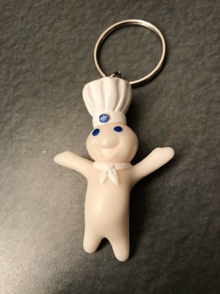 Pillsbury Doughboy Mini Key Chain Figure Promo Item