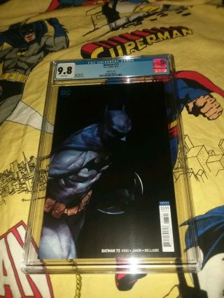 Batman 73 Cgc 9.  8 Variant Cover By Ben Oliver Dc Comics