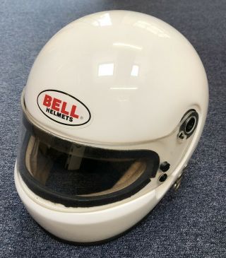 Vintage 1992 Bell Xfm - 1 Racing Helmet Sa90 Size 7 - 1/8 57cm