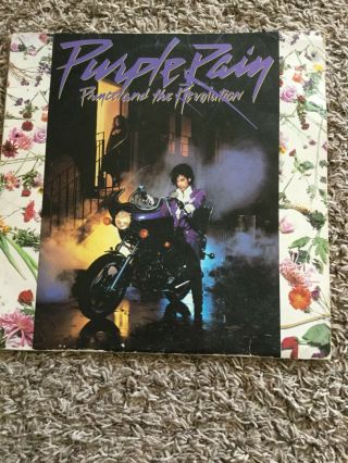 Prince & The Revolution Purple Rain 1984 Vinyl Lp Record 25110 - 1