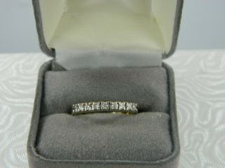Exquisite Vintage 14k Yellow Gold.  18tcw Diamond Engagement Ring Size 7