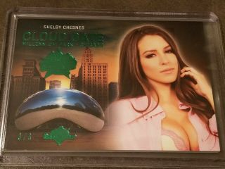2019 Benchwarmer 40th National Shelby Chesnes Cloud Gate Green Foil 3/3