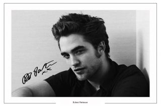 Robert Pattinson Autograph Signed Photo Print Twilight Harry Potter