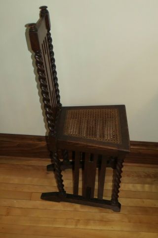 Stickley Brothers Arts and Crafts Barley Twist Chair 3
