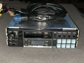 Vintage Car Stereo Cassette Player AM/FM Alpine 7272 2