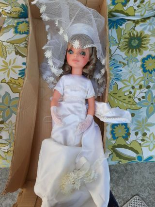 Vintage Italian Furga Alta Moda Bride Doll 17 