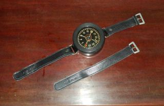 Ww2 German Luftwaffe Ak39 Wrist Compass - Fl.  23235 - 1st Model -