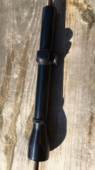 Weaver K2.  5 60 - B Vintage Rifle Scope With Fine Crosshair And Dot
