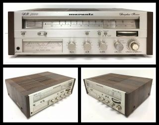 Vintage 1970s Marantz Stereophonic Am/fm Stereo Receiver Sr 2000 Japan