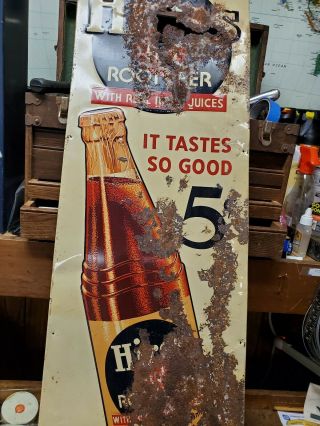 Vintage Hires Root Beer Sign