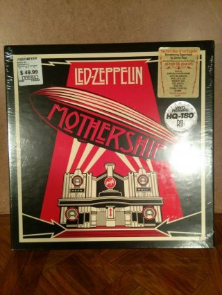 Led Zeppelin Mothership Lp Vinyl Box Set New/sealed Rti Pressing