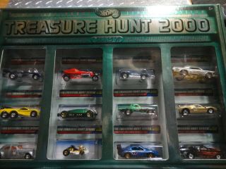 2000 Hot Wheels Treasure Hunt Factory Set W/ Shipper Box