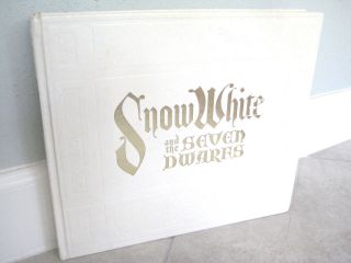 Vintage Disney Snow White And The Seven Dwarfs 1978 1979 Viking Studio Book