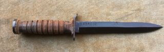 US M3 Roberson Cutlery Co.  Trench Knife with Sheath 2
