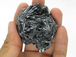 Stibnite Crystal Cluster,  Quiruvilca Mine PERU 3