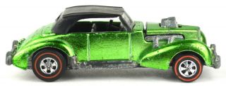 Hot Wheels Redline Light Green Classic Cord With Roof