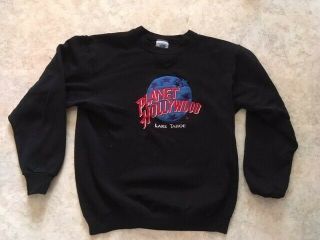 Planet Hollywood Sweatshirt - Lake Tahoe - Medium - Black