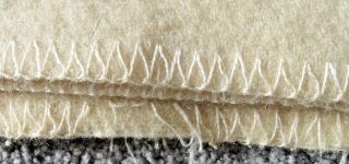 Vintage Striped Wool Blanket 73 