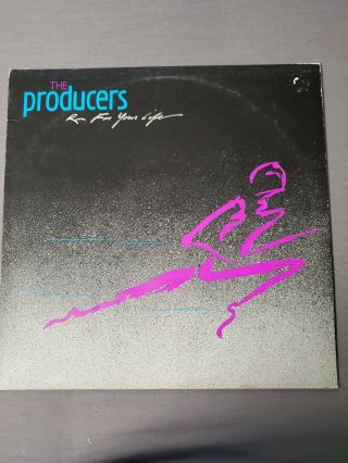 The Producers Run For Your Life 1985 Mr 111 Marathon Vinyl Ex