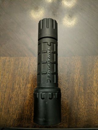 Surefire G2 Flashlight - Black With P60 Incandescent Bulb And Belt Mount Case