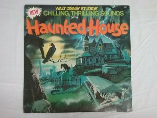 Disney Chilling,  Thrilling Sounds Of The Haunted House 1979 Halloween Spooky Lp