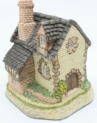 Rose Cottage By David Winter Ships Hand Made In England Resin Figure