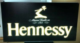 Hennessy Sign Led Light Up Bar Sign Man Cave Home Bar 36x19