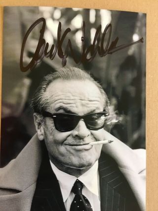 Jack Nicholson Hand Signed Photo Autograph