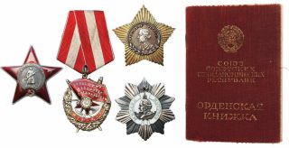 Russia/ussr Set Order Of Suvorov 2nd Class,  Order Of Kutuzov 2nd Class