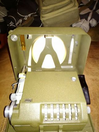 WW2 Signal Corps US Army Converter M209B Cipher TypeWriter 2