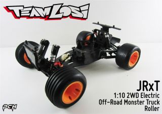 Vintage Team Losi 1:10 Jrxt 2wd Off - Road Electric Monster Truck Roller