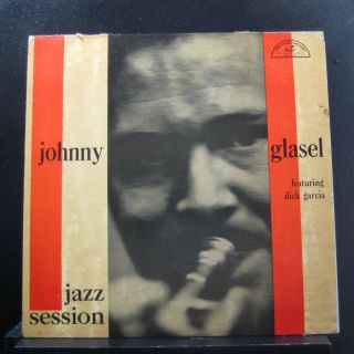 Johnny Glasel - Jazz Session Lp Vg Abc - 165 Mono 1st 1957 Usa Vinyl Record