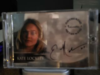 Inkworks Angel (buffy) Autograph Trading Cards Season 1 & 2 Kate Lockley Rare