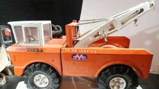 Mighty Tonka Aaa Orange Wrecker Tow Truck