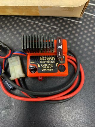 Vintage Novak Nec - 1 Constant Current Charger W/ Box & Instructions - Rc10 Tekin