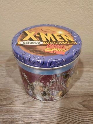 1993 Marvel X - Men Series 2,  Tin Box Set With Insert Cards,  Factory 2