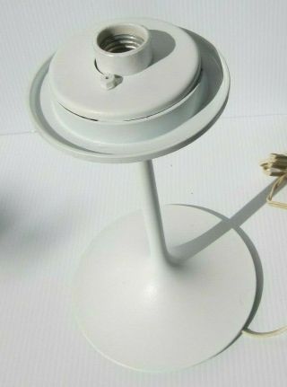 Mid - Century Stemlite Lamp Base By Design Line.  Height: 11 1/2 "
